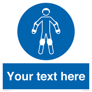 Custom protective roller sport equipment must be worn